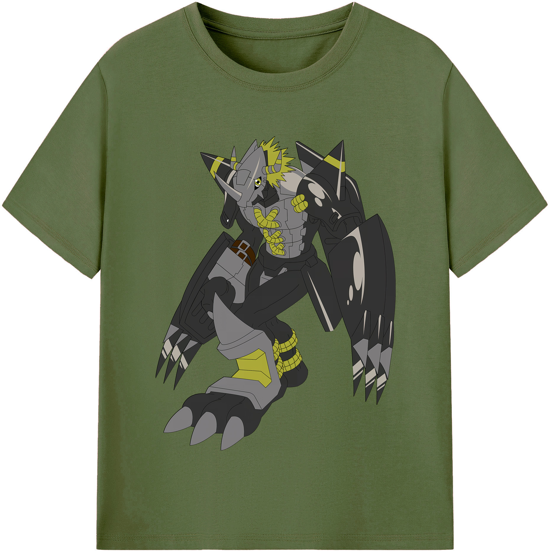 （画像用） Digimon デジタルモンスター/デジモン 綿100％半袖Tシャツ（フロントプリント）